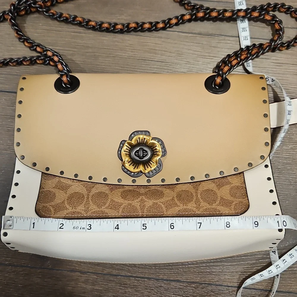 NWOT🌹Coach Madison Collection Tea Rose Bag - Picture 16 of 16